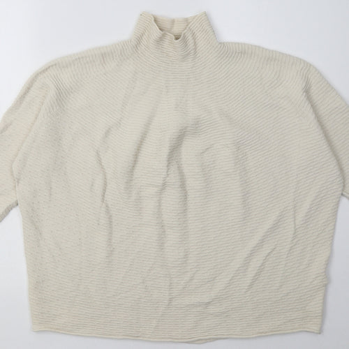 Phase Eight Womens White  Polyamide Pullover Sweatshirt Size M  Pullover