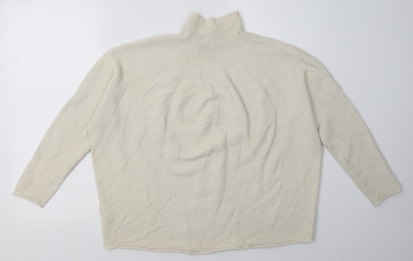 Phase Eight Womens White  Polyamide Pullover Sweatshirt Size M  Pullover