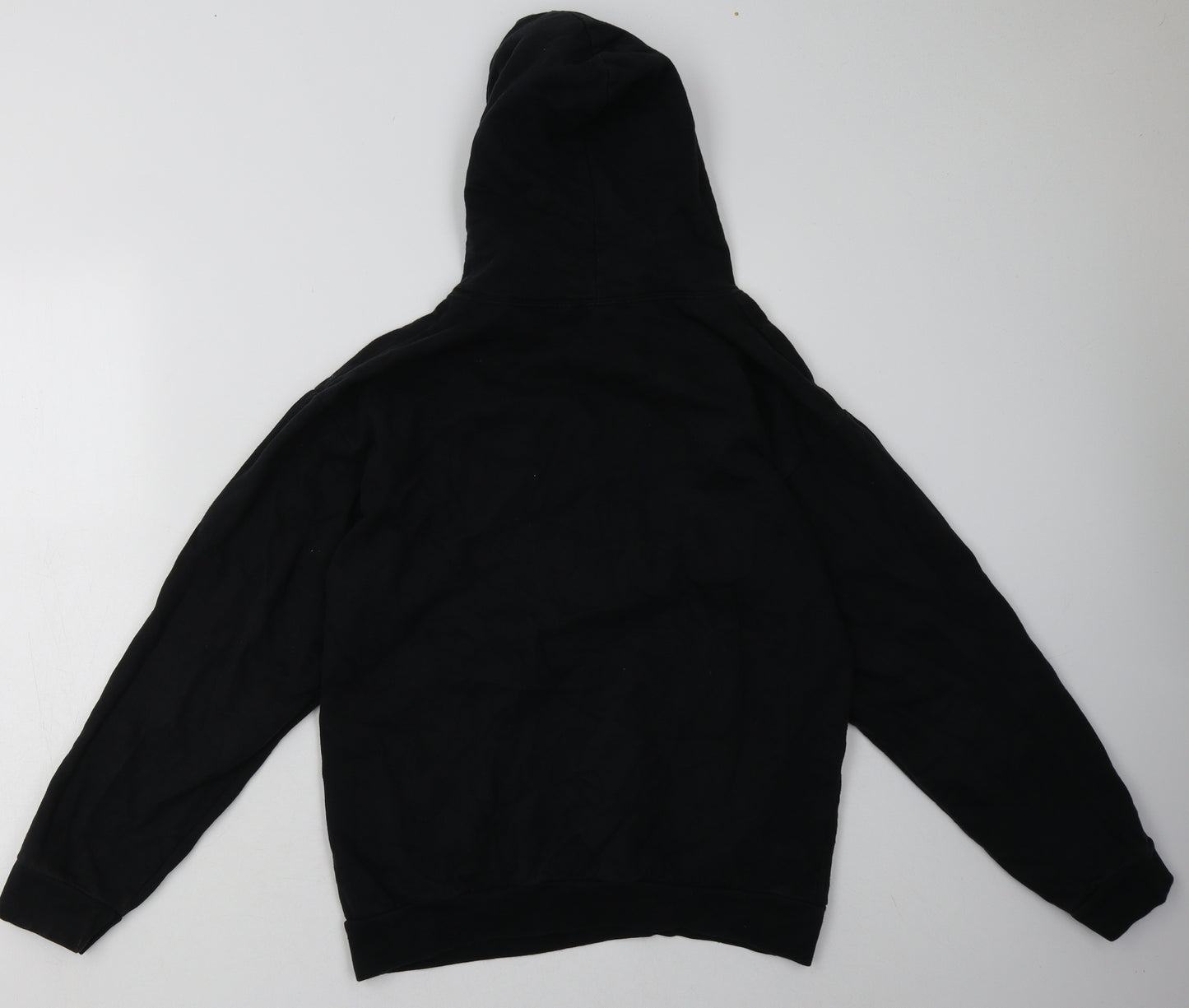 Nasty Gal Womens Black  Cotton Pullover Hoodie Size M  Pullover