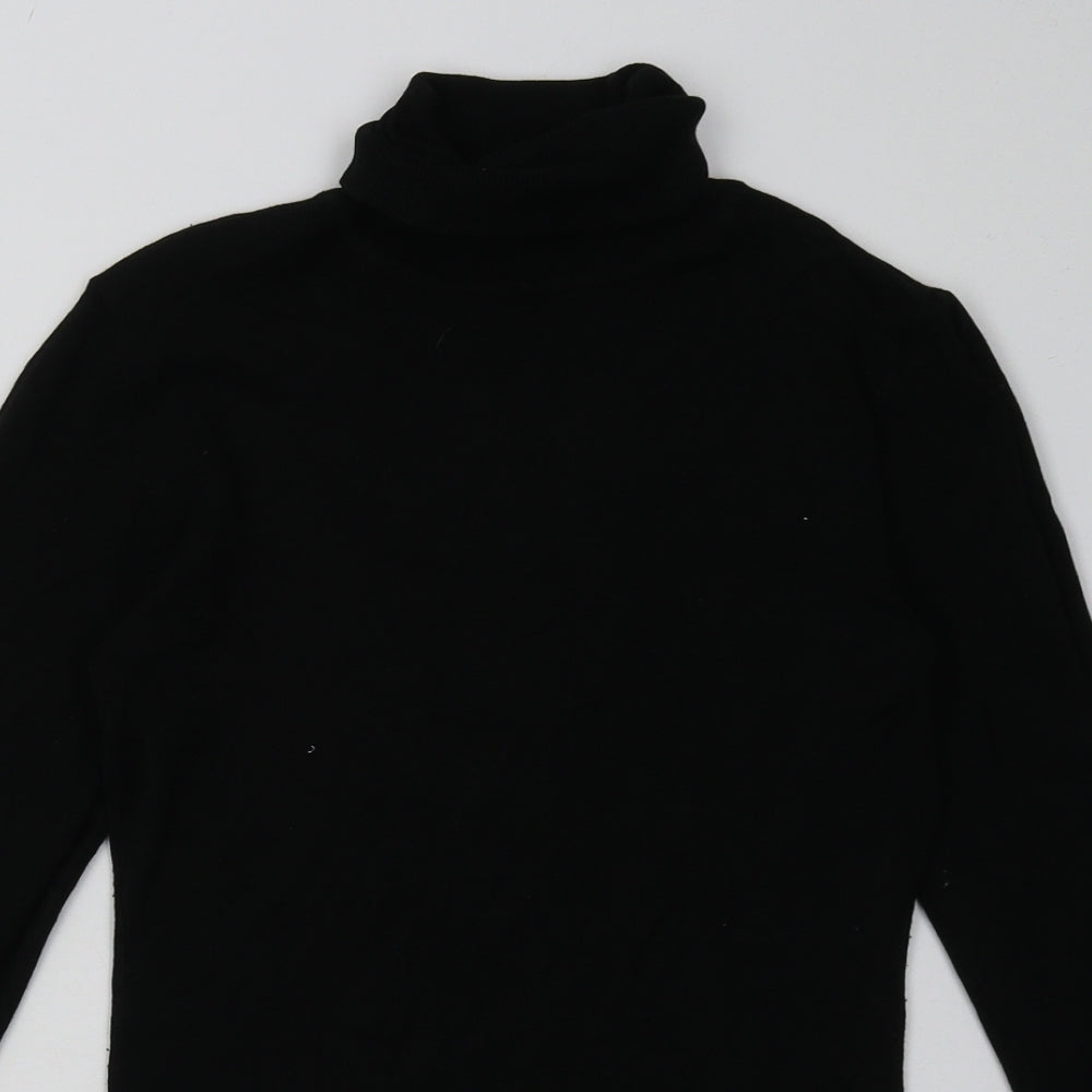 Primark Womens Black  Viscose Pullover Sweatshirt Size 10  Pullover