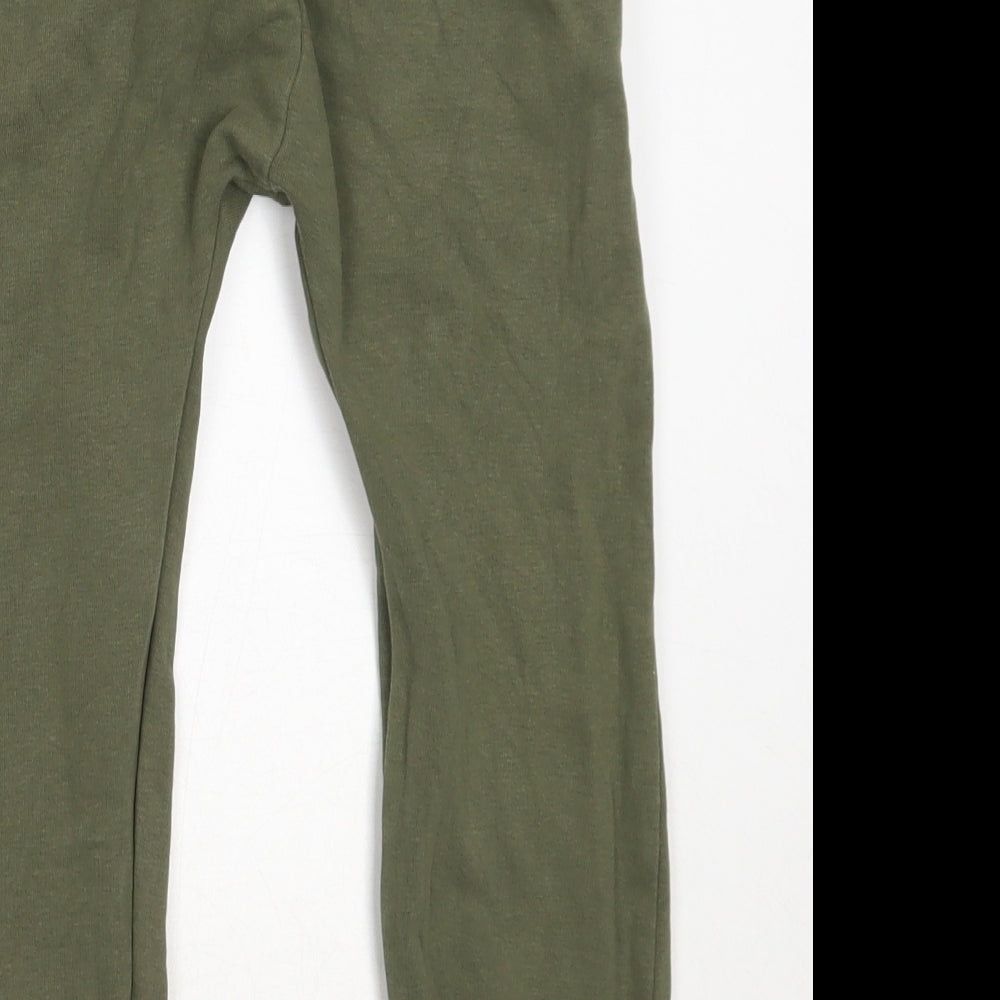 NEXT Boys Green  Cotton Jogger Trousers Size 5-6 Years  Regular