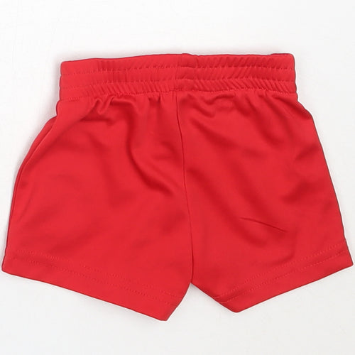 EURO2020 Boys Red  Polyester Cropped Trousers Size 6-9 Months   - wales uefa euro 2020