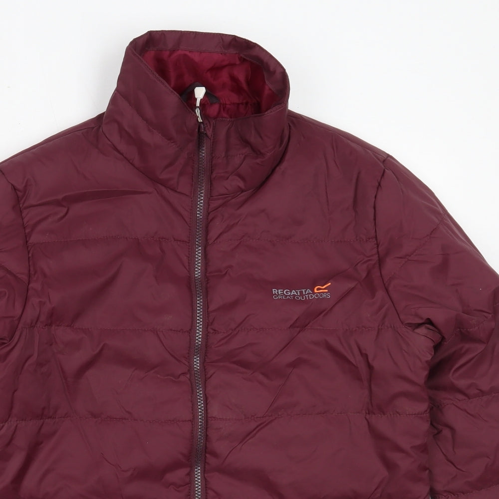 Regatta Womens Purple   Puffer Jacket Coat Size 12