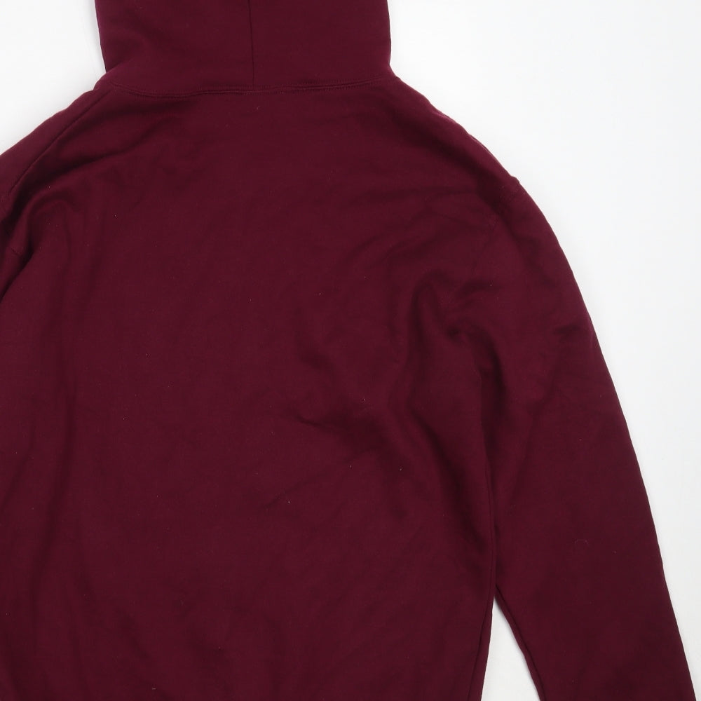 Famona Mens Purple  Cotton Pullover Hoodie Size L   - harry potter