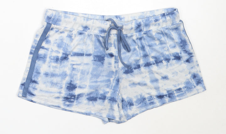 Lucky Brand Womens Blue Polyester Hot Pants Shorts Size S Regular
