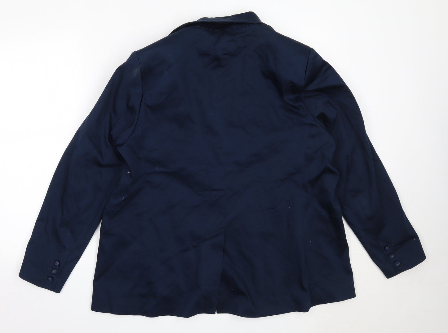 Marks and Spencer Womens Blue   Jacket Blazer Size 20