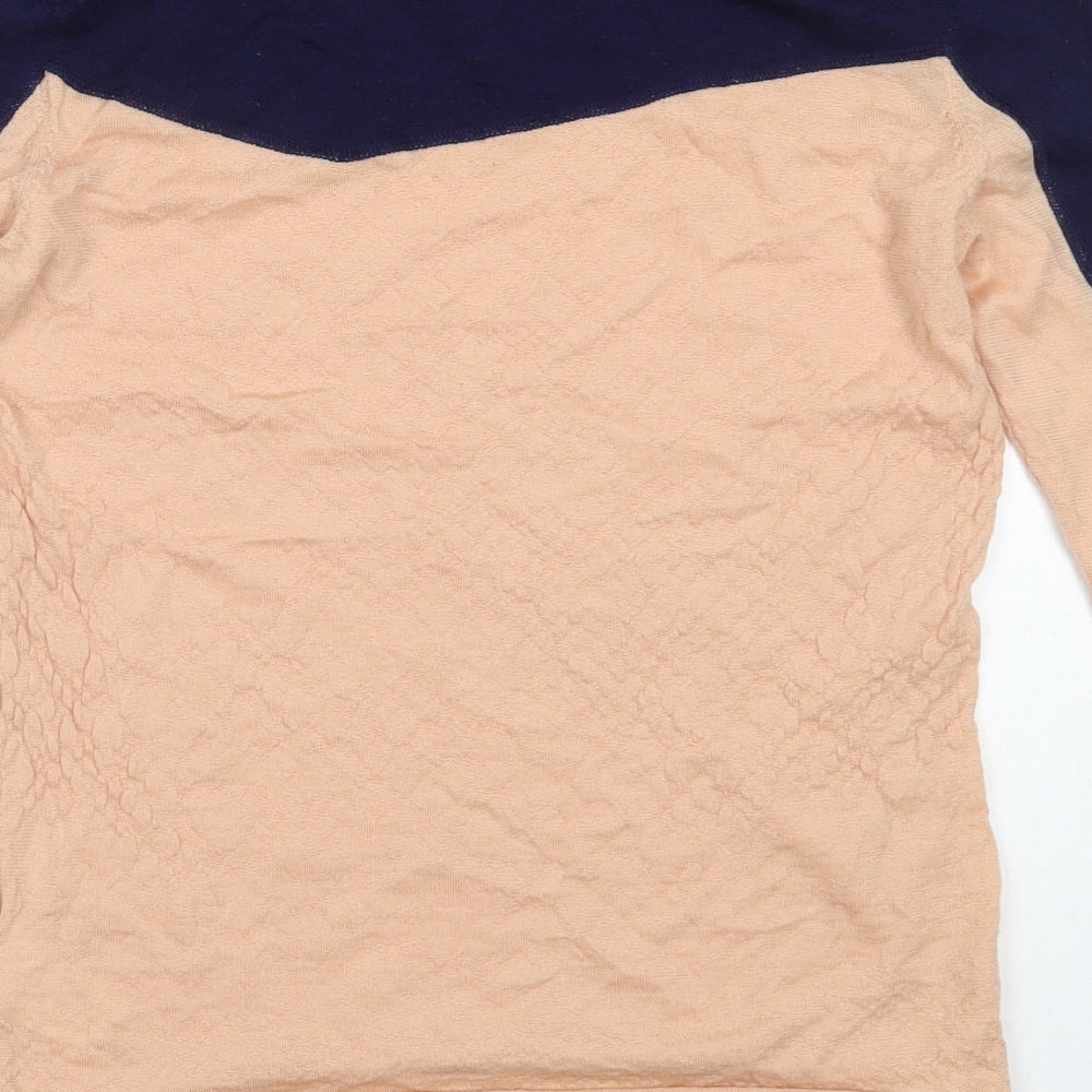 & Other Stories Womens Beige Round Neck  Wool Pullover Jumper Size M