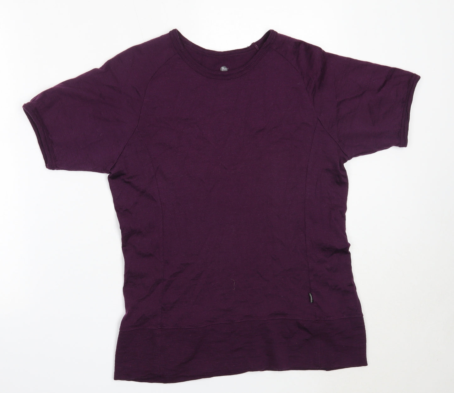 Merrell Womens Purple Round Neck  Acrylic Pullover Jumper Size L