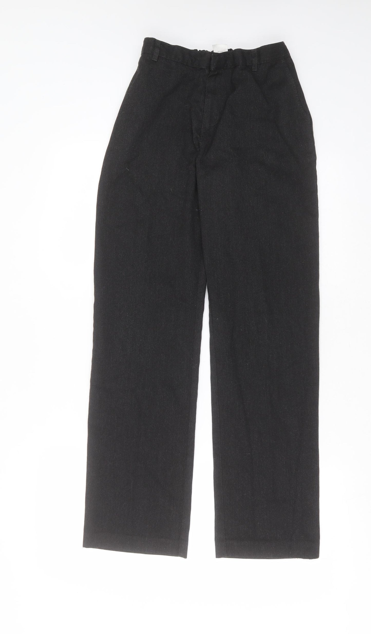 George Boys Grey  Polyester  Trousers Size 14-15 Years  Regular  - school