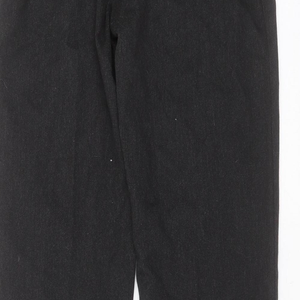 George Boys Grey  Polyester  Trousers Size 14-15 Years  Regular  - school