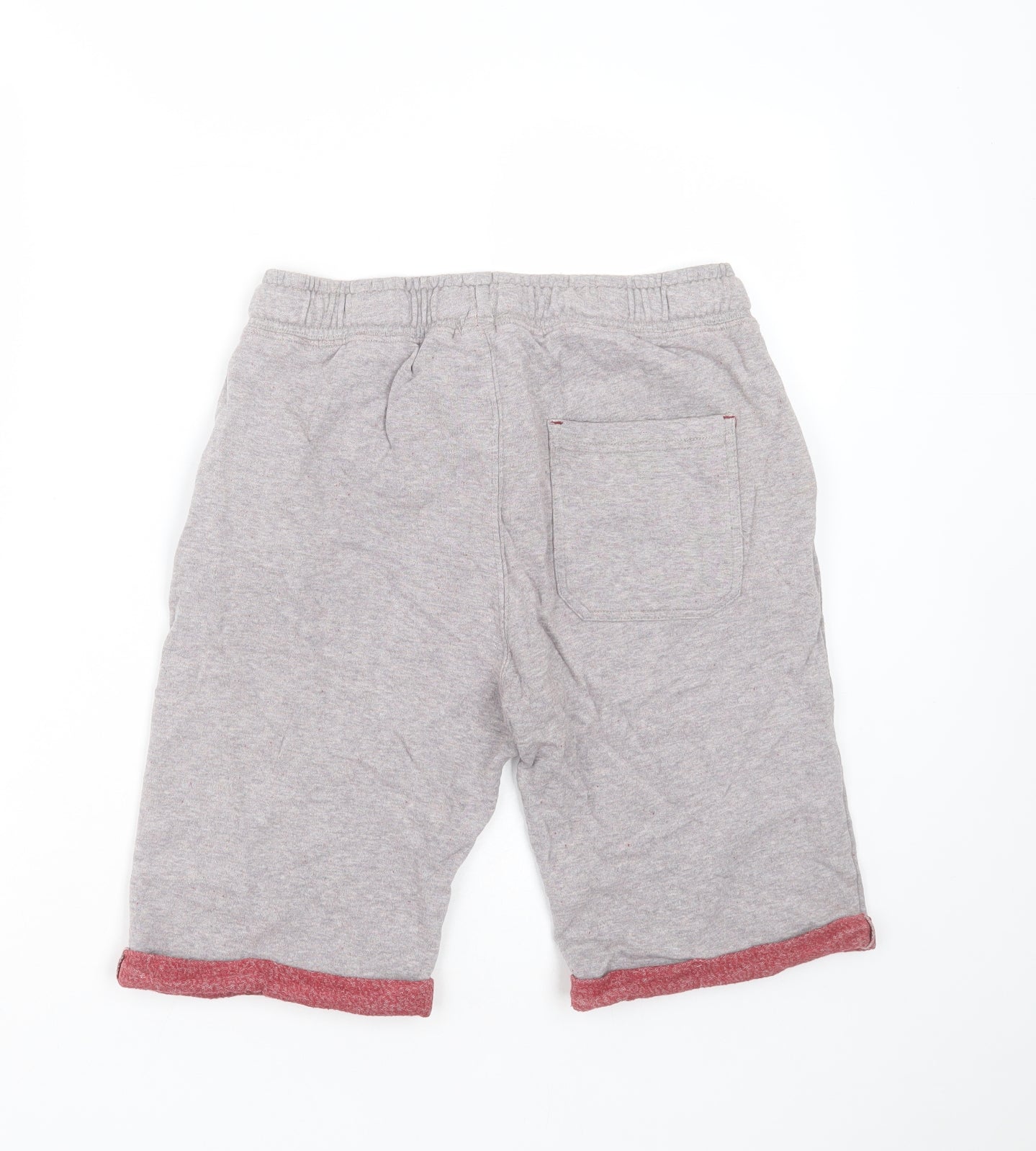 F&F Boys Grey  Cotton Sweat Shorts Size 13-14 Years  Regular Drawstring
