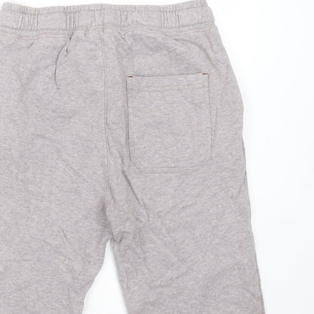 F&F Boys Grey  Cotton Sweat Shorts Size 13-14 Years  Regular Drawstring