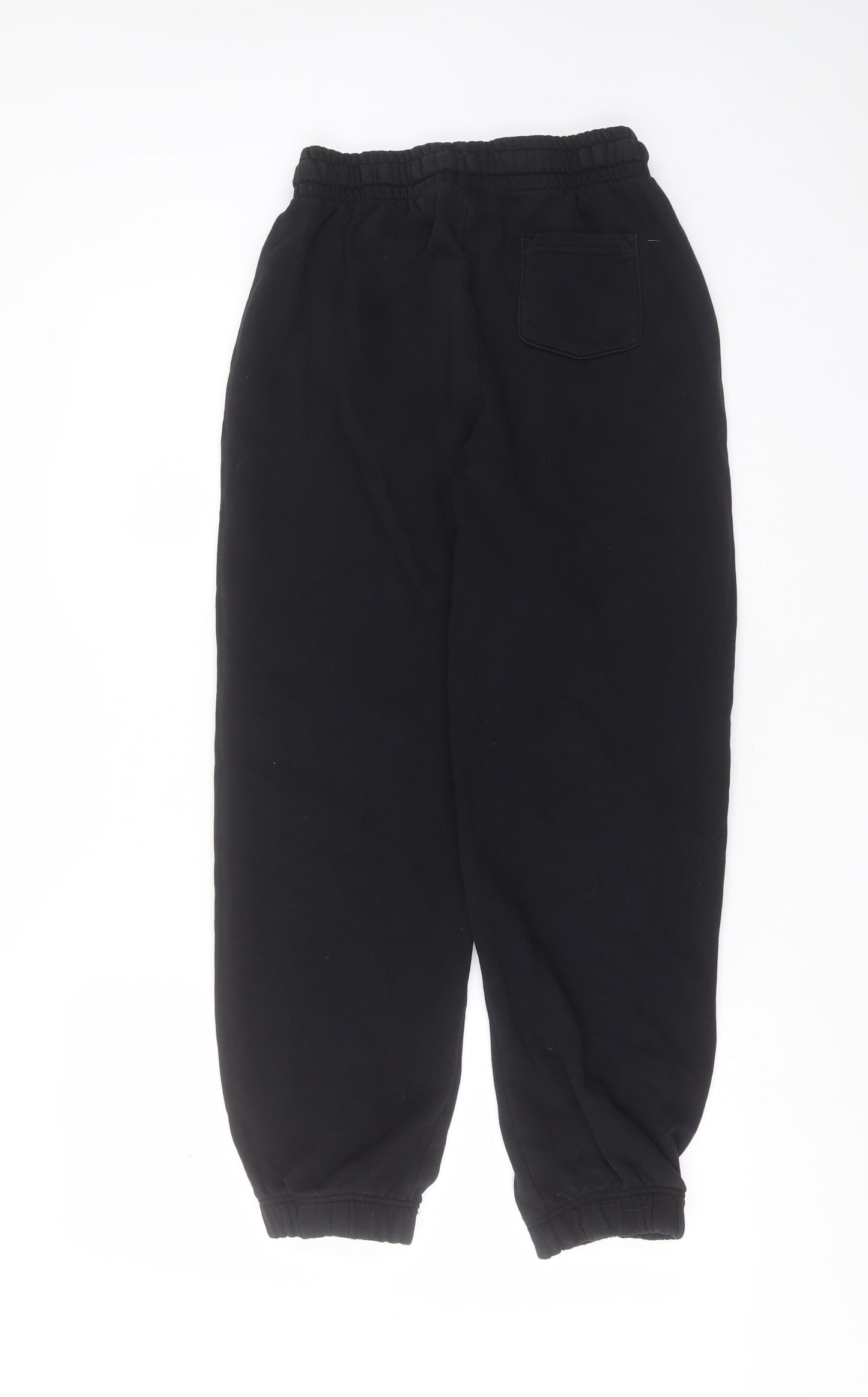Matalan Girls Black  Cotton Jogger Trousers Size 13 Years  Regular