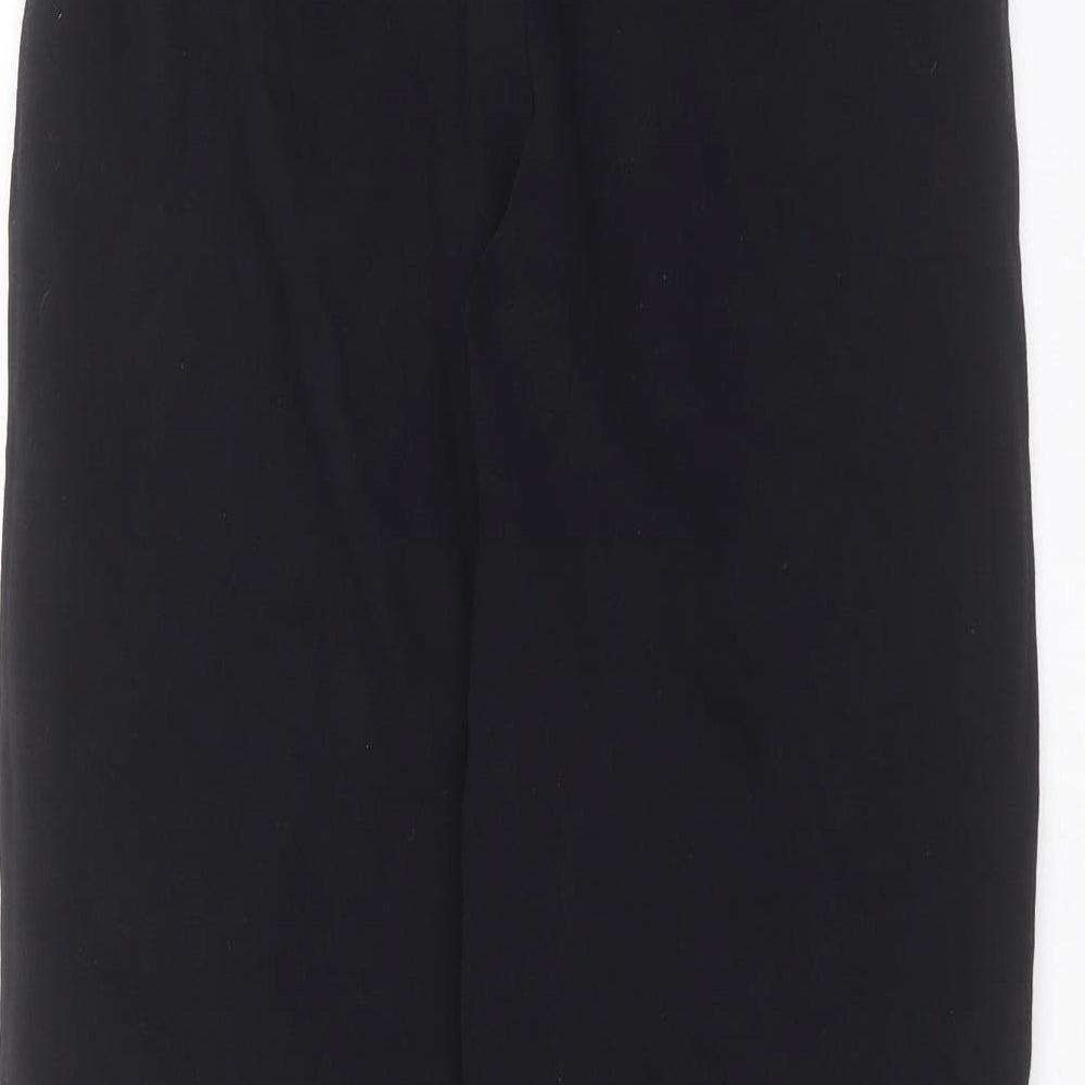 Matalan Girls Black  Cotton Jogger Trousers Size 13 Years  Regular