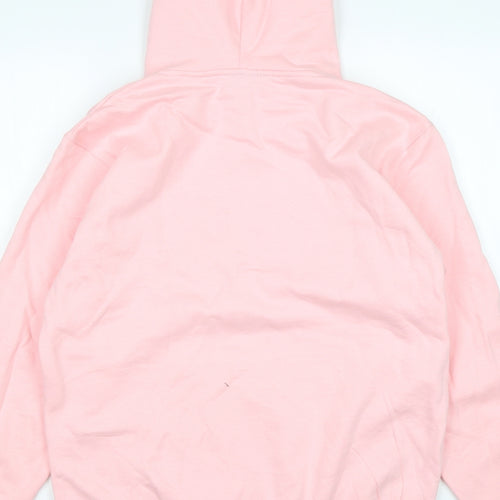 De-Lux Womens Pink  Cotton Pullover Hoodie Size S   - Emmy Knows Best