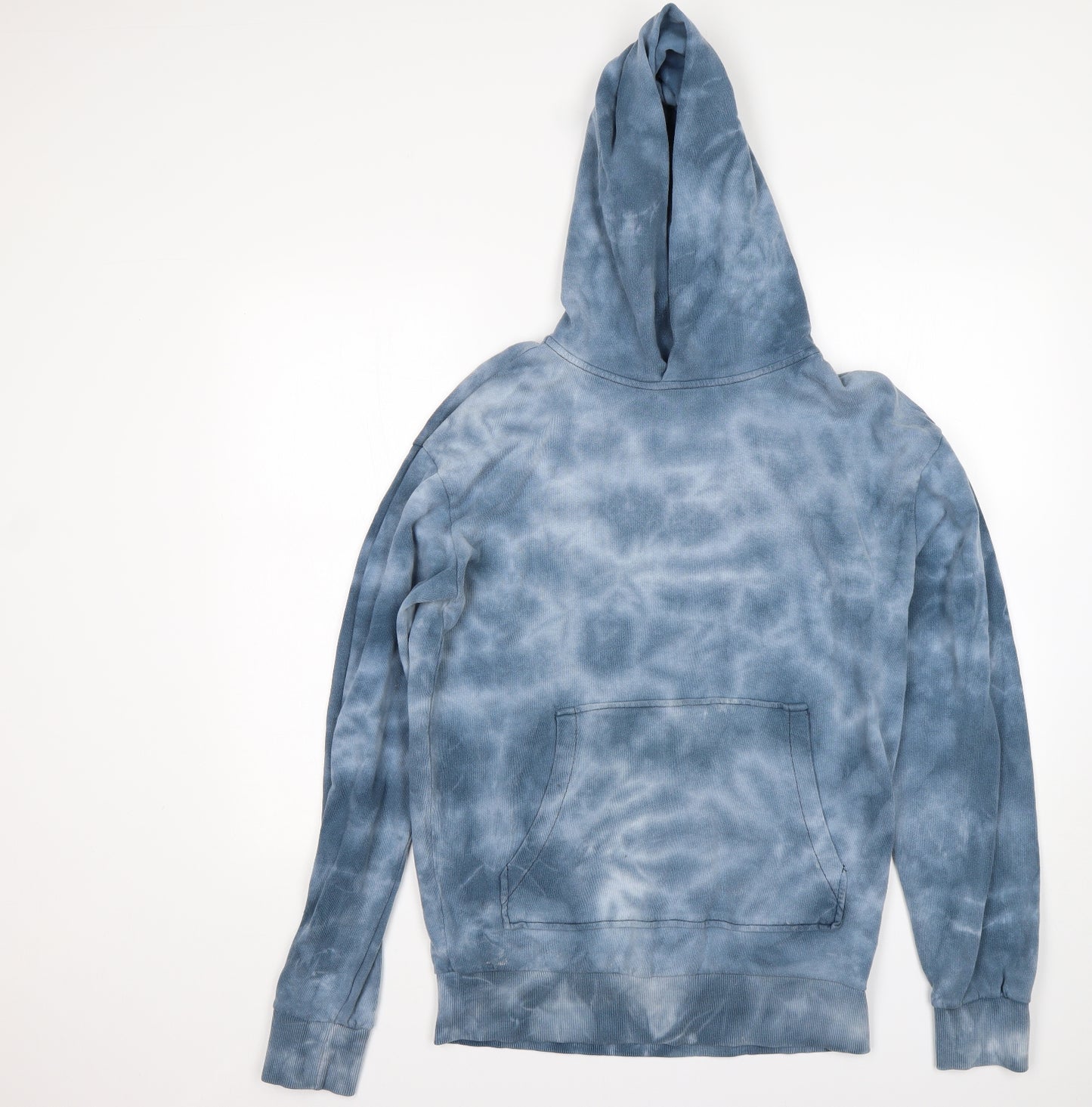 Primark Mens Blue  Cotton Pullover Hoodie Size M