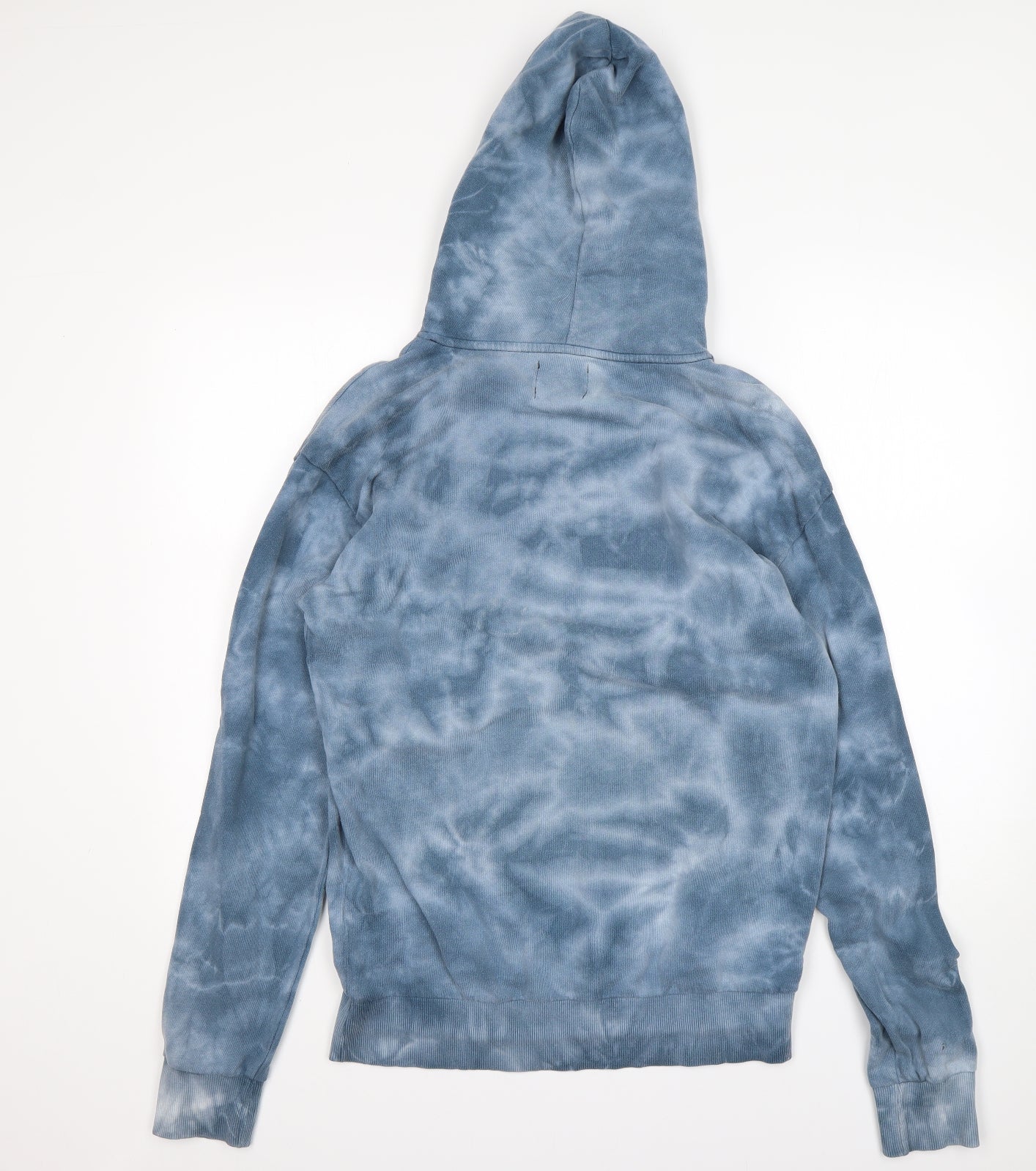 Primark Mens Blue  Cotton Pullover Hoodie Size M