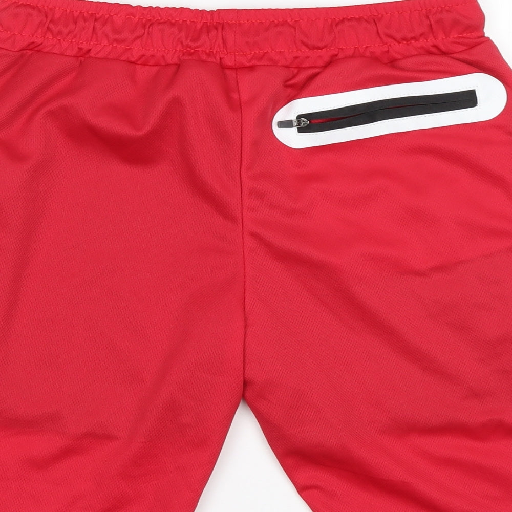 Preworn Mens Red   Athletic Shorts Size L L8 in Regular