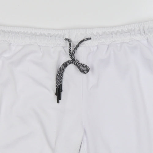 Preworn Mens White   Athletic Shorts Size L L9 in Regular