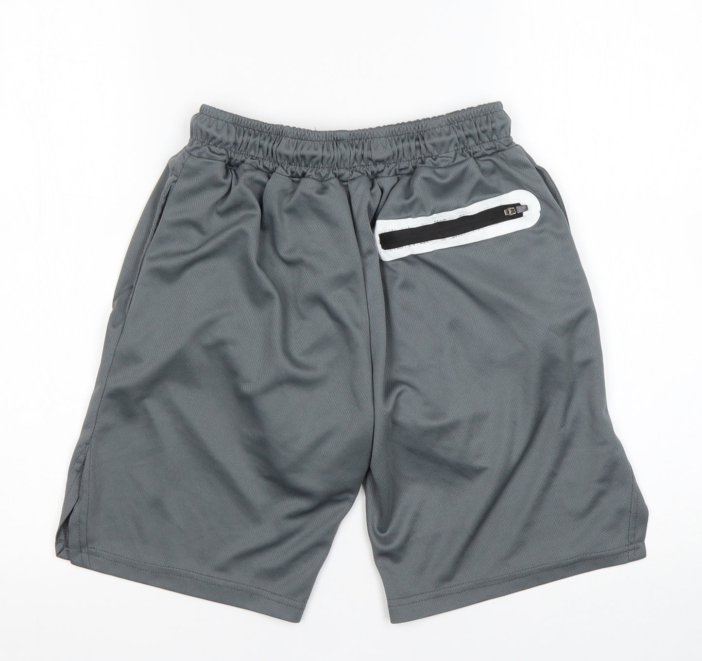 Preworn Mens Grey   Athletic Shorts Size L L9 in Regular