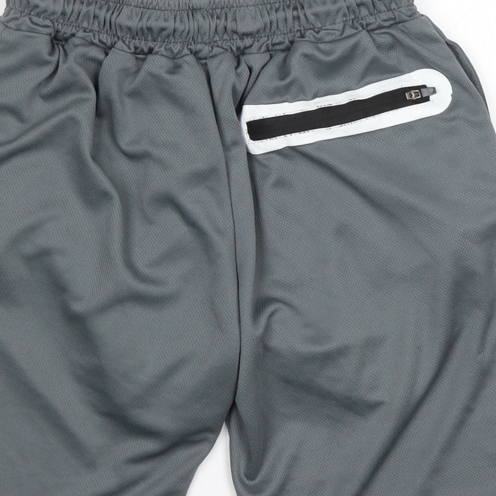 Preworn Mens Grey   Athletic Shorts Size L L9 in Regular