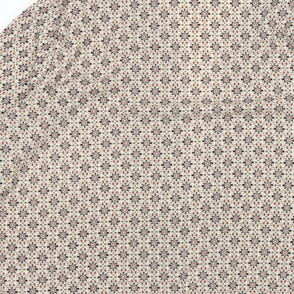 New Look Womens Multicoloured Batik Polyester Jacket Blazer Size 16