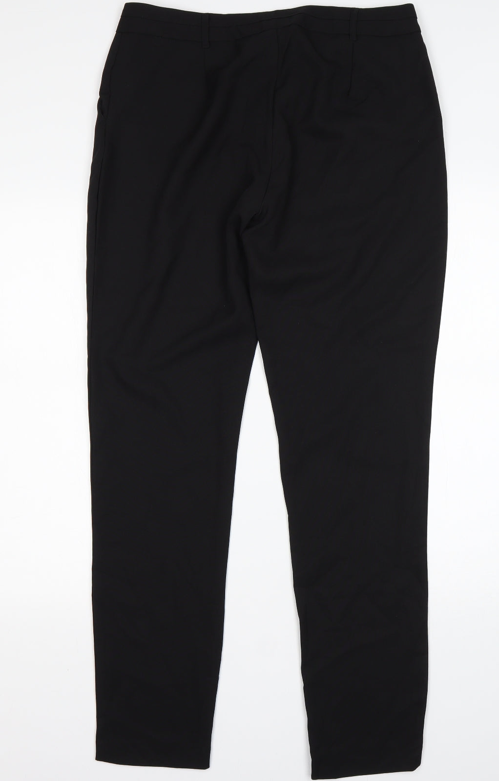 New Look Womens Black  Polyester Trousers  Size 14 L32 in Regular