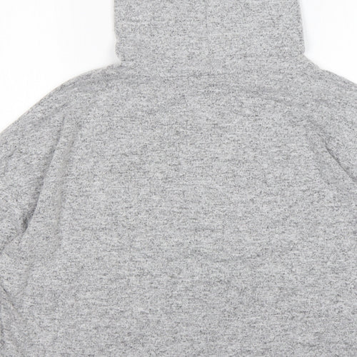 Primark Womens Grey Roll Neck  Polyester Pullover Jumper Size M