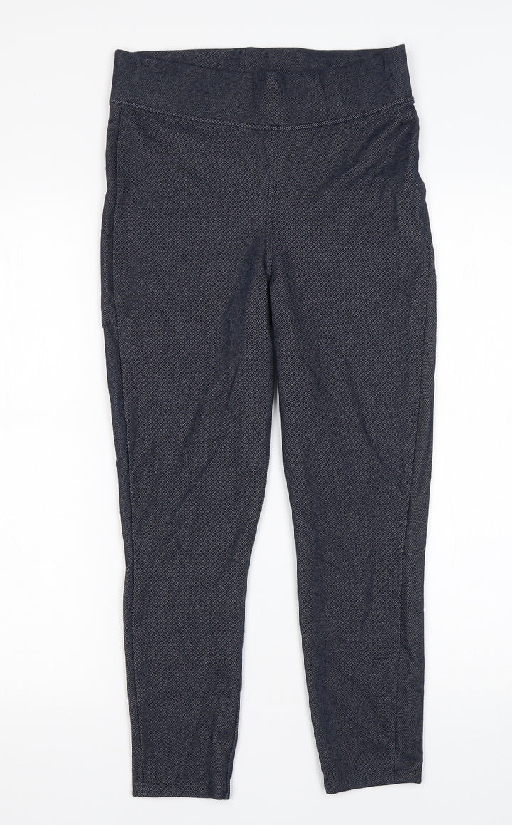 Papaya Womens Blue  Cotton Jegging Jeans Size 8 L23 in Regular