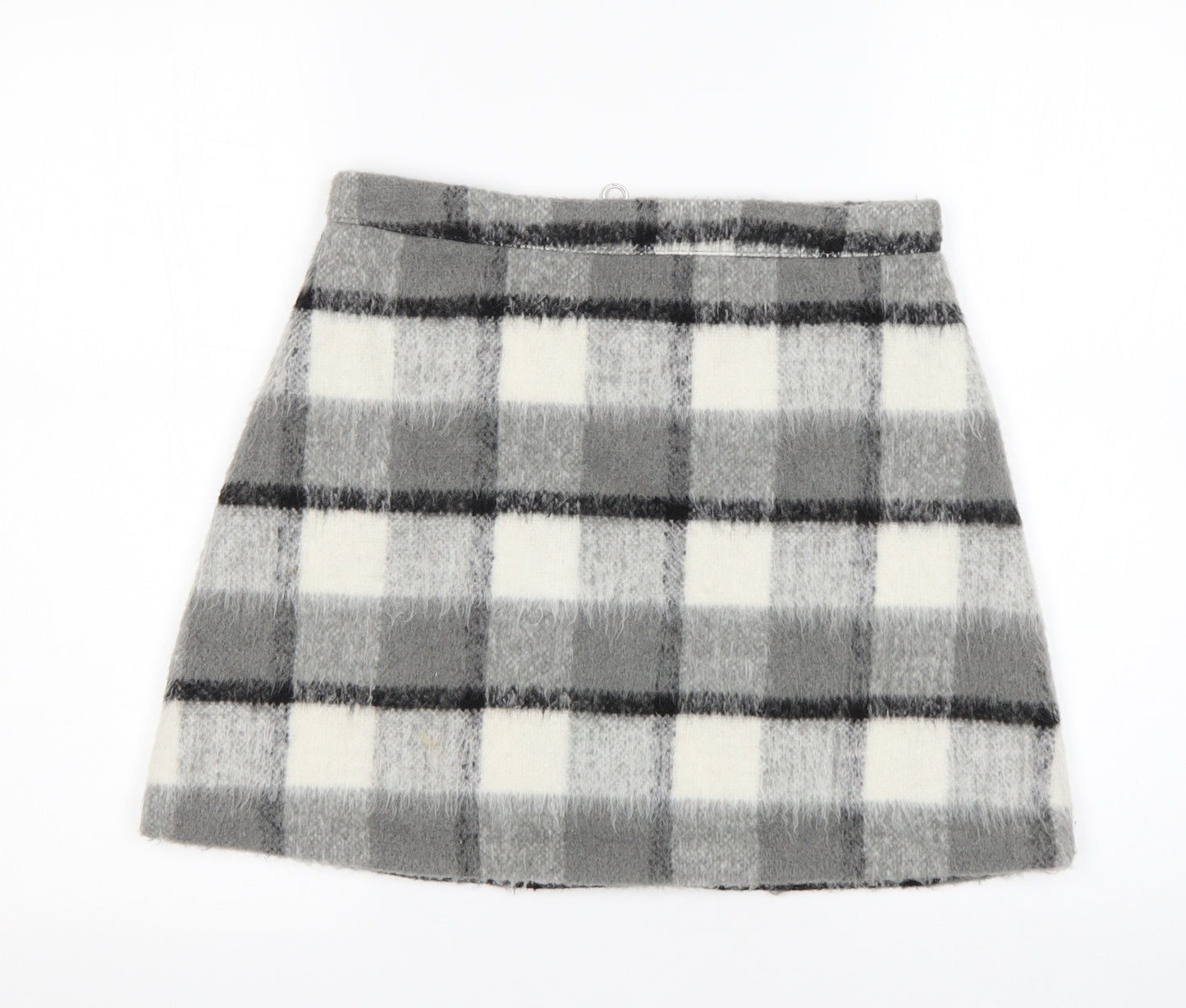 Cooperative  Womens Multicoloured Check Polyester Mini Skirt Size S