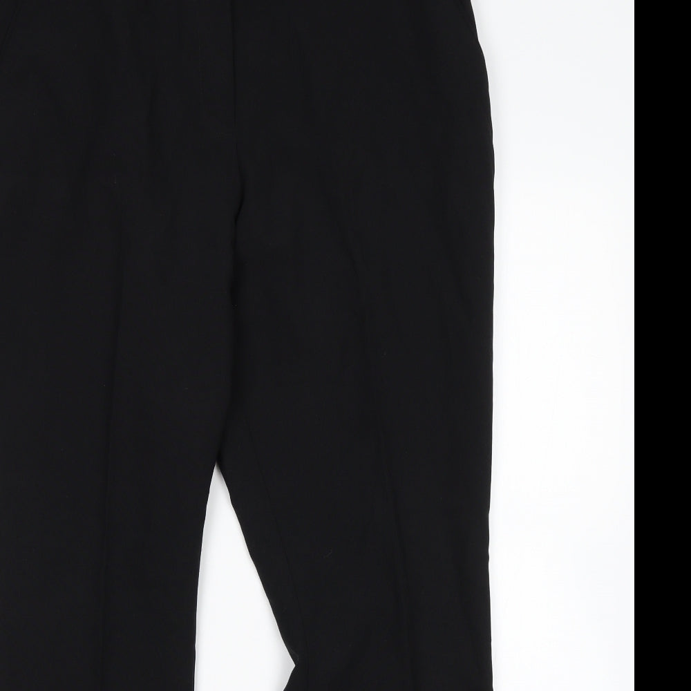 Primark Womens Black  Polyester Trousers  Size 16 L30 in Regular