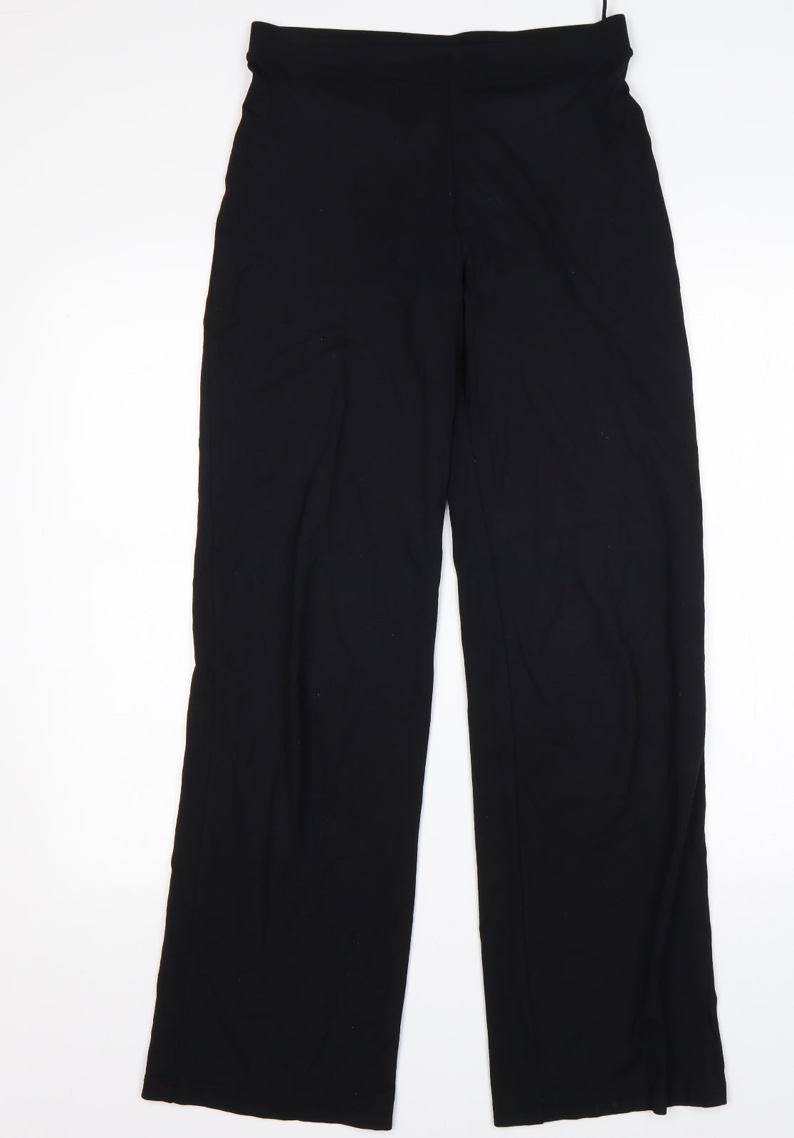 M&S Womens Black  Viscose Jogger Leggings Size 10 L30 in