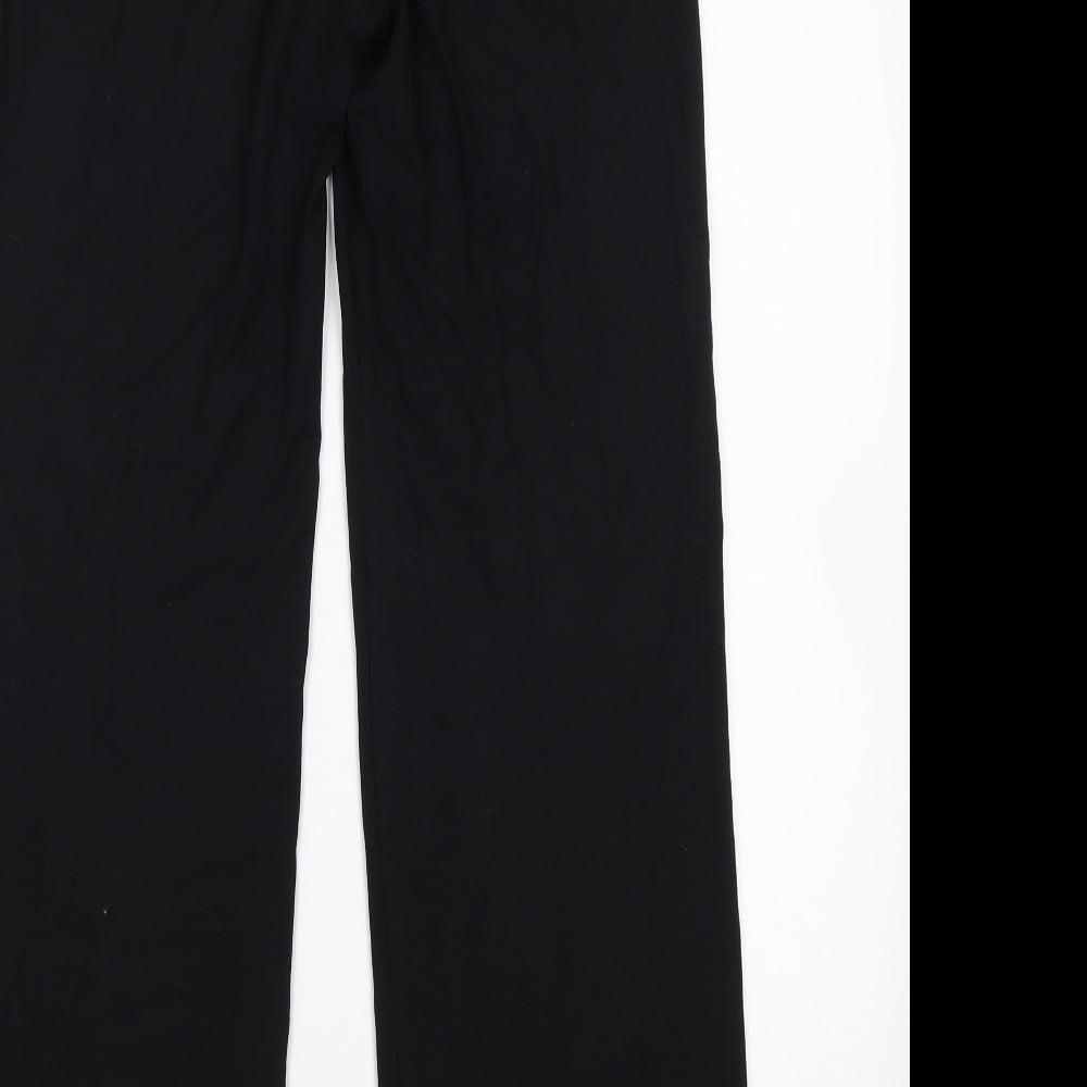 M&S Womens Black  Viscose Jogger Leggings Size 10 L30 in