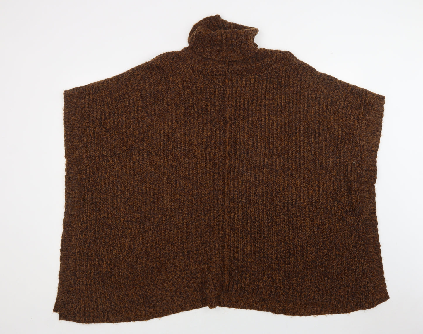 New Look Womens Brown   Overcoat Poncho One Size