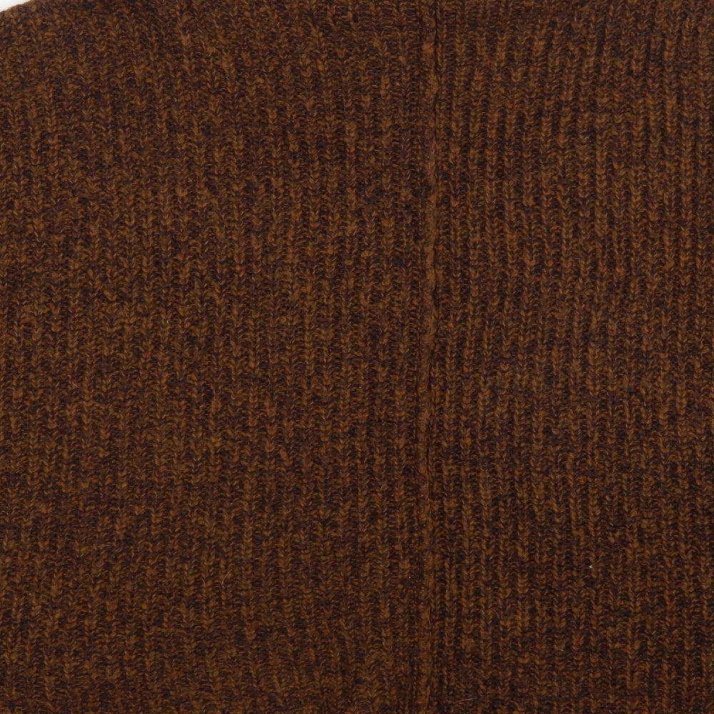 New Look Womens Brown   Overcoat Poncho One Size