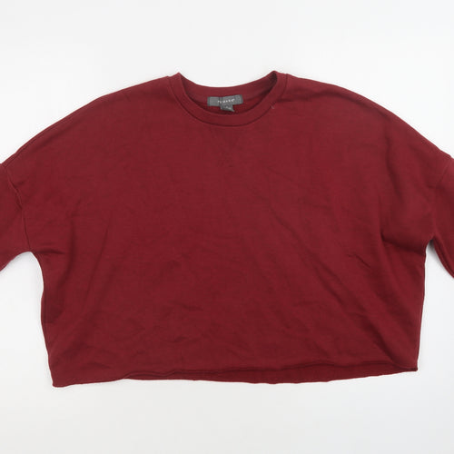 Primark Womens Red  Polyester Pullover Sweatshirt Size 12