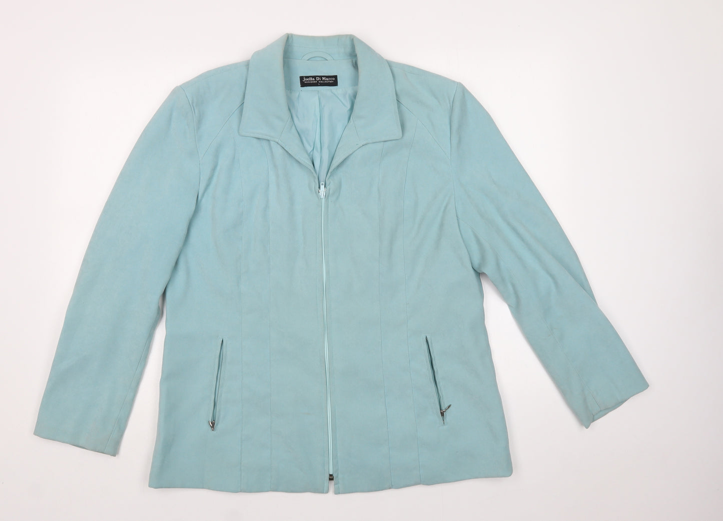Joella Di Marco Womens Green   Jacket  Size L  Zip