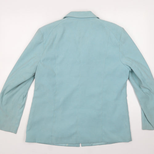 Joella Di Marco Womens Green   Jacket  Size L  Zip