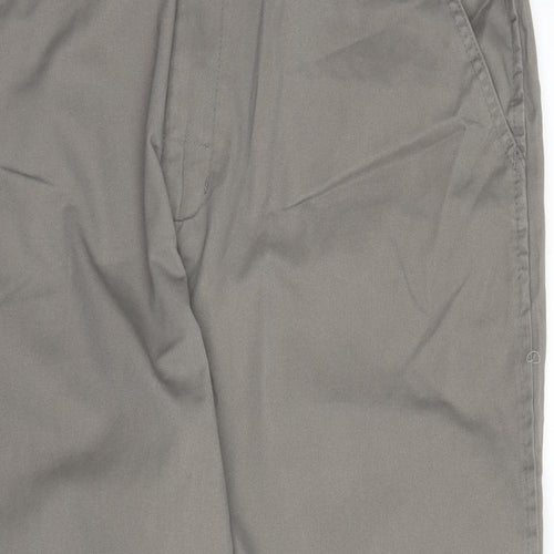 Premier Man Mens Beige  Cotton Trousers  Size 36 in L26 in Regular