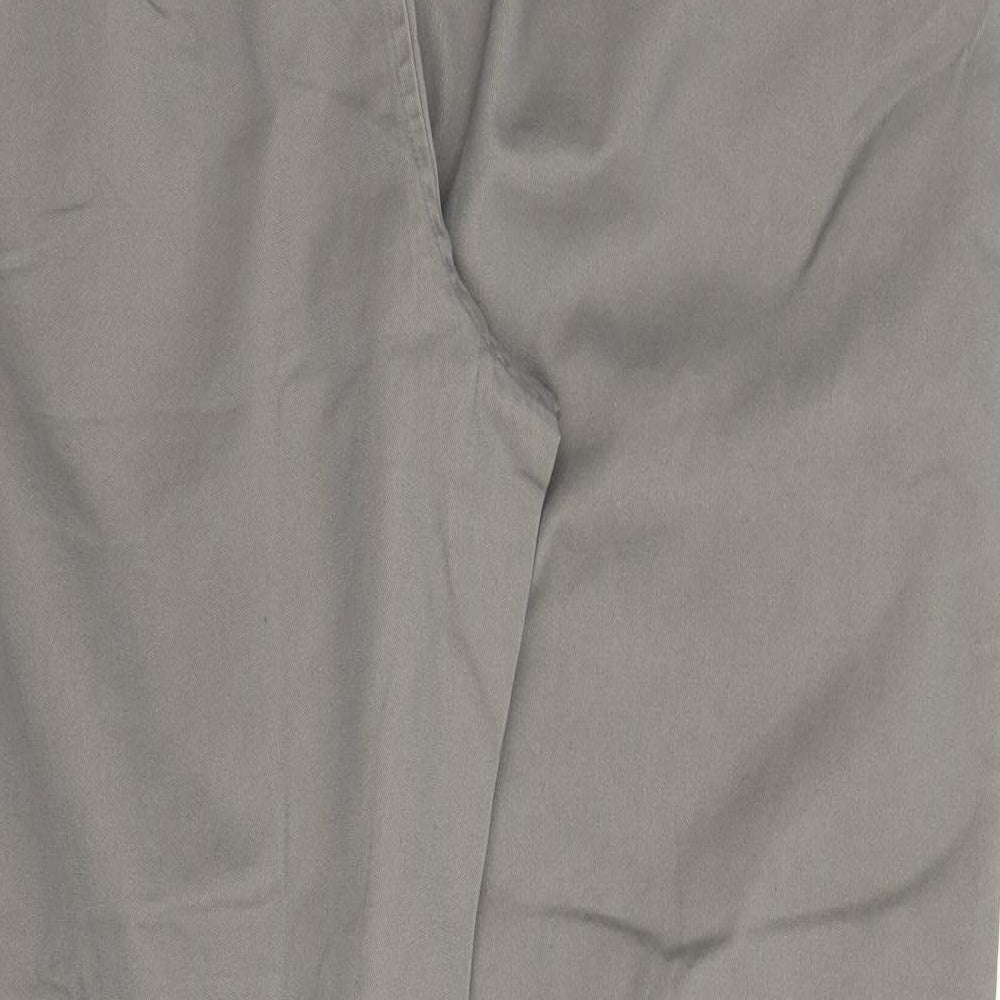 Premier Man Mens Beige  Cotton Trousers  Size 36 in L26 in Regular