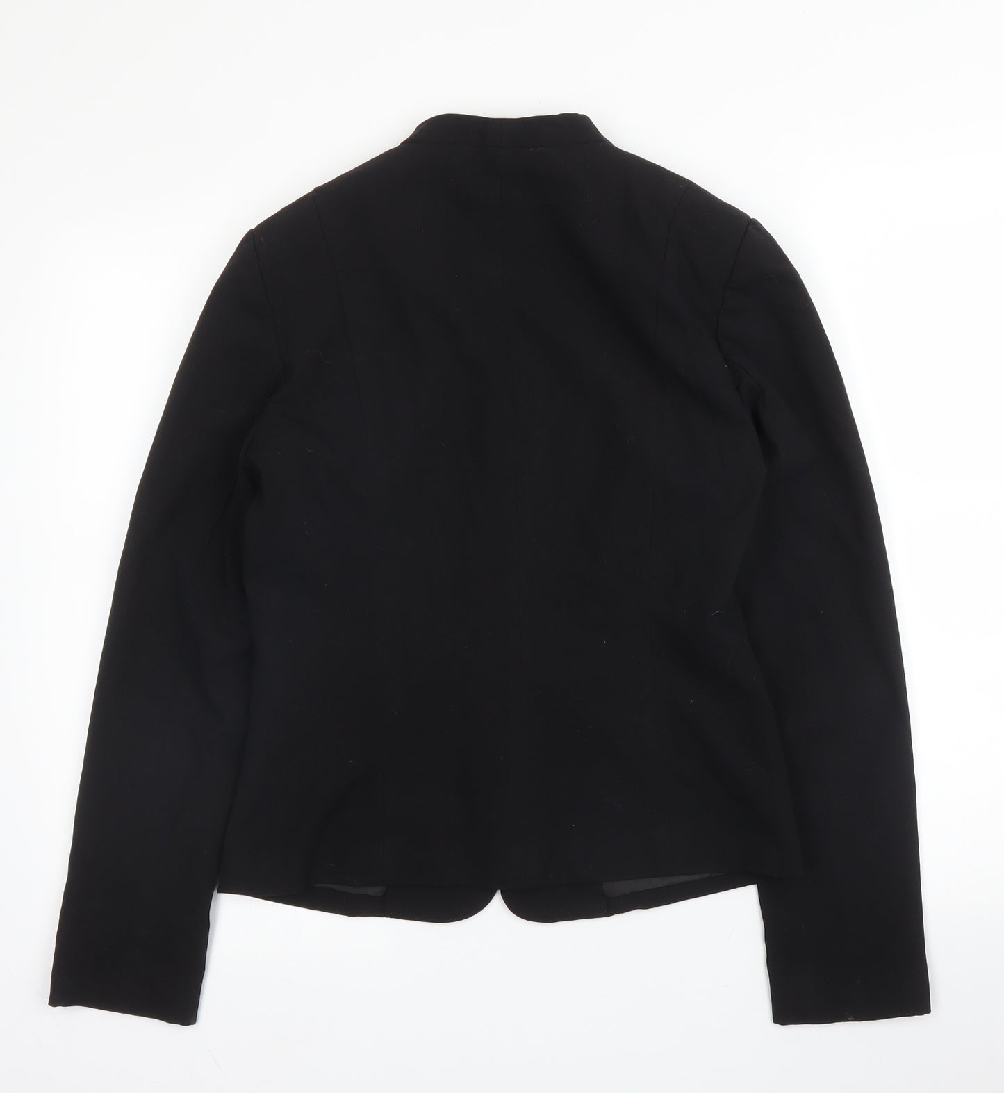 New Look Womens Black  Polyester Jacket Blazer Size 10