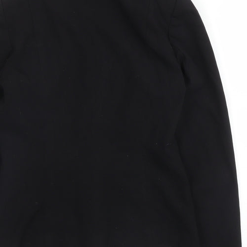 New Look Womens Black  Polyester Jacket Blazer Size 10