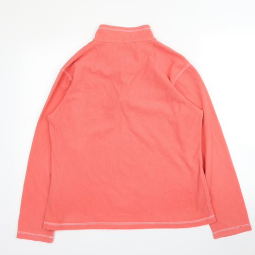 Regatta Womens Pink High Neck  Polyester Pullover Jumper Size 12