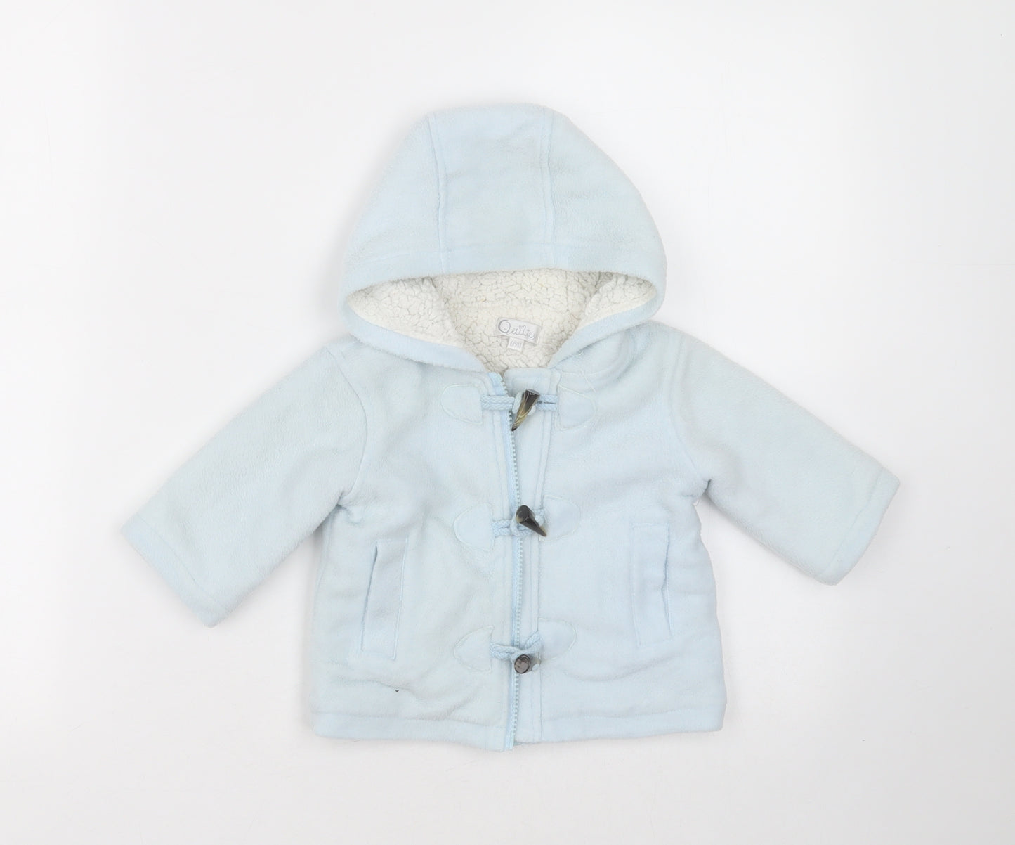 Quiltex Baby Blue   Jacket  Size 6-9 Months   Zip