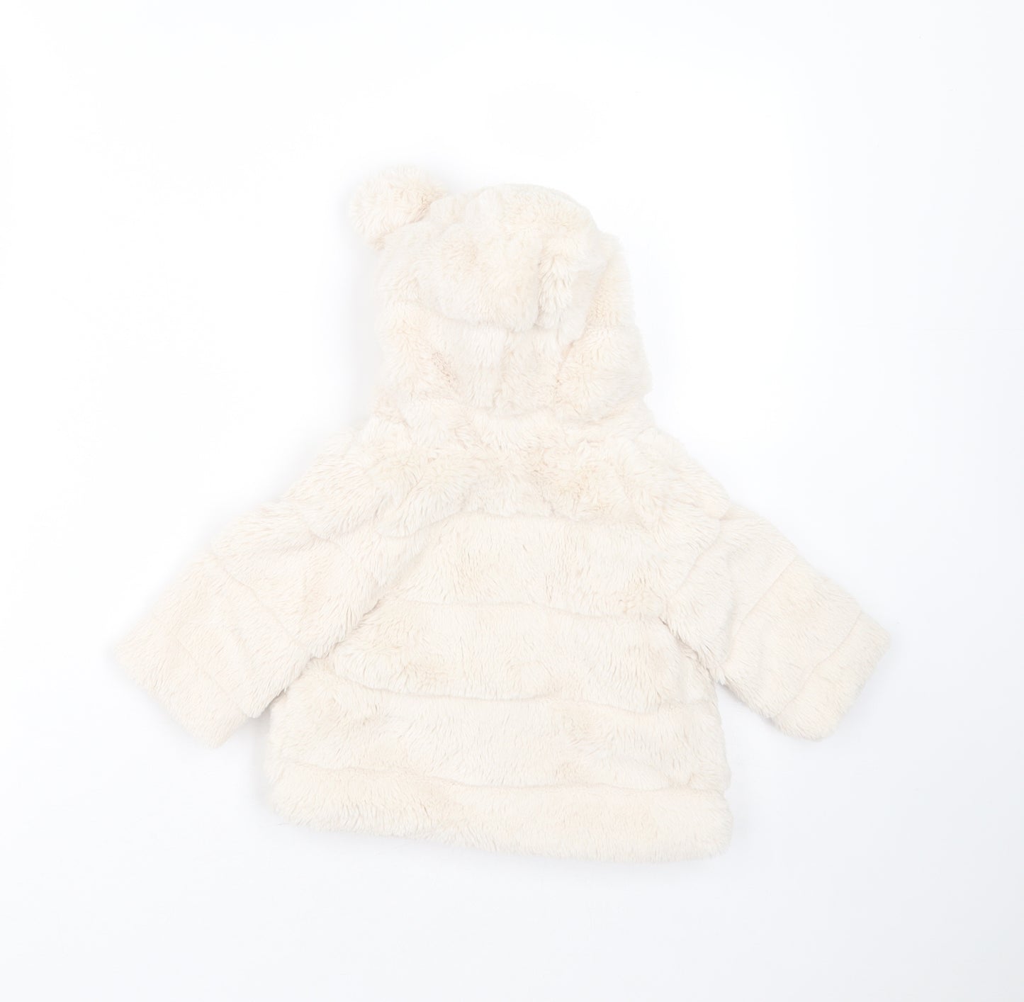 Primark Girls Ivory Striped  Jacket  Size 3-6 Months   Button
