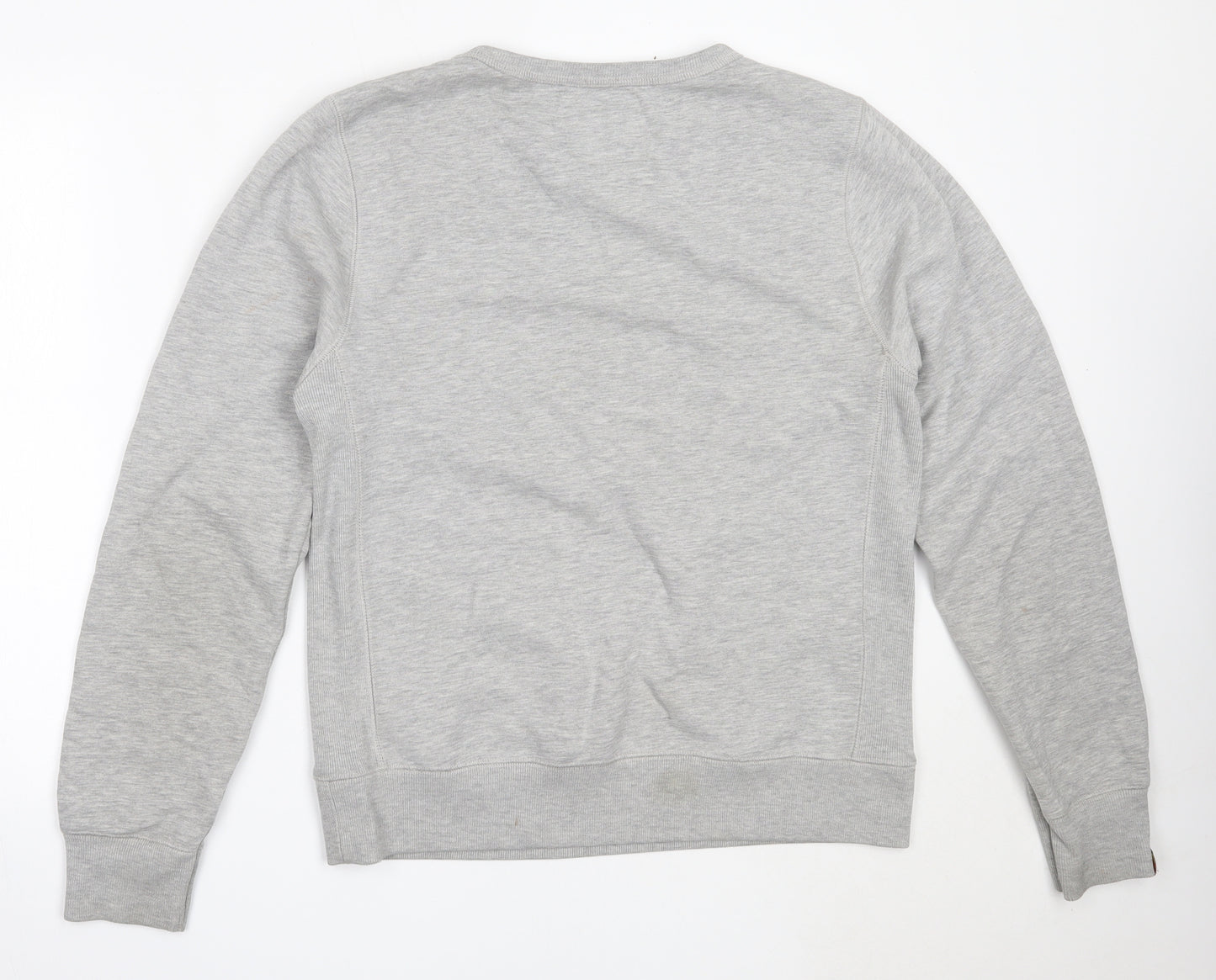 SoulCal&Co Mens Grey  Cotton Pullover Sweatshirt Size M