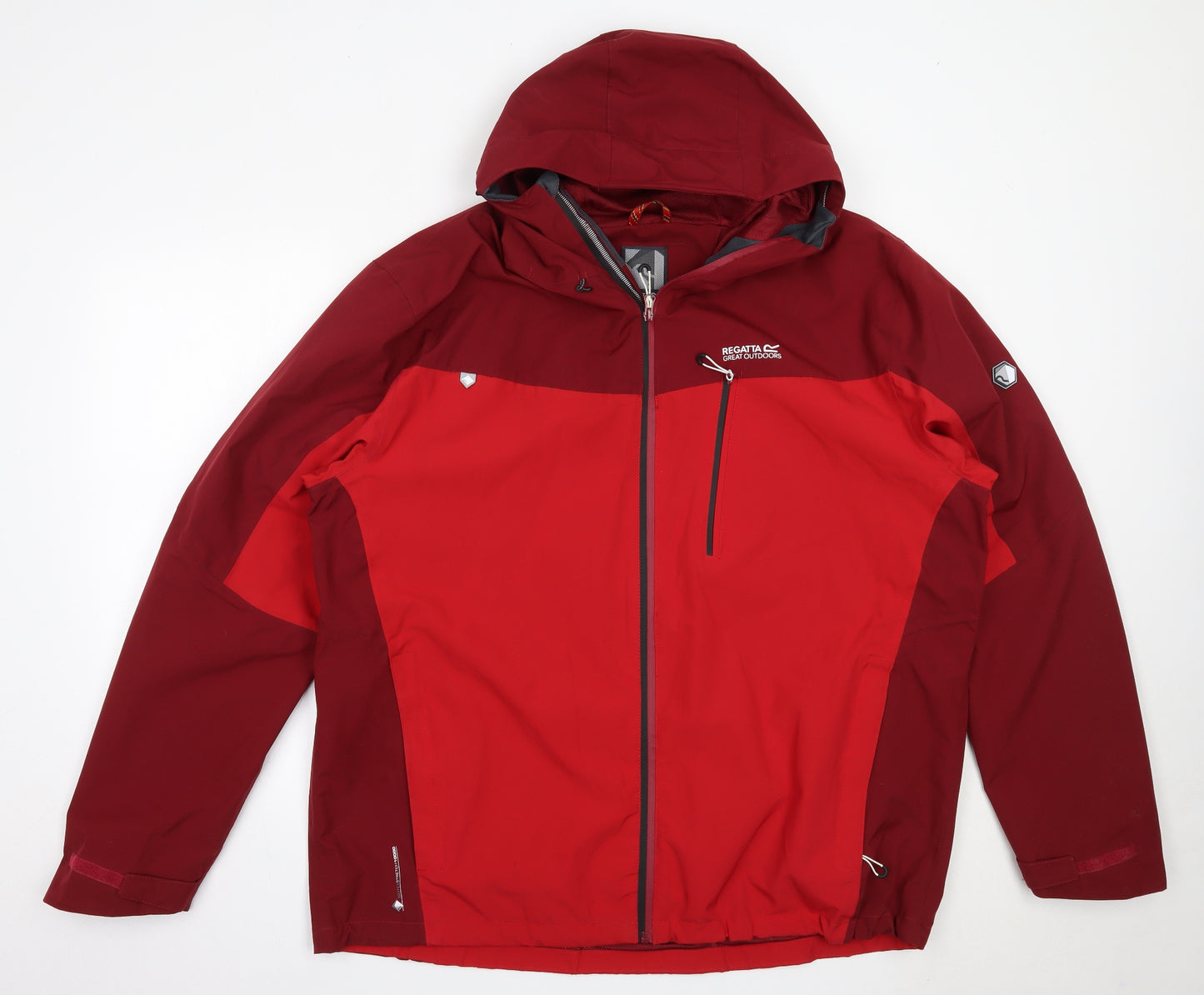 Regatta Mens Red   Windbreaker Coat Size 2XL