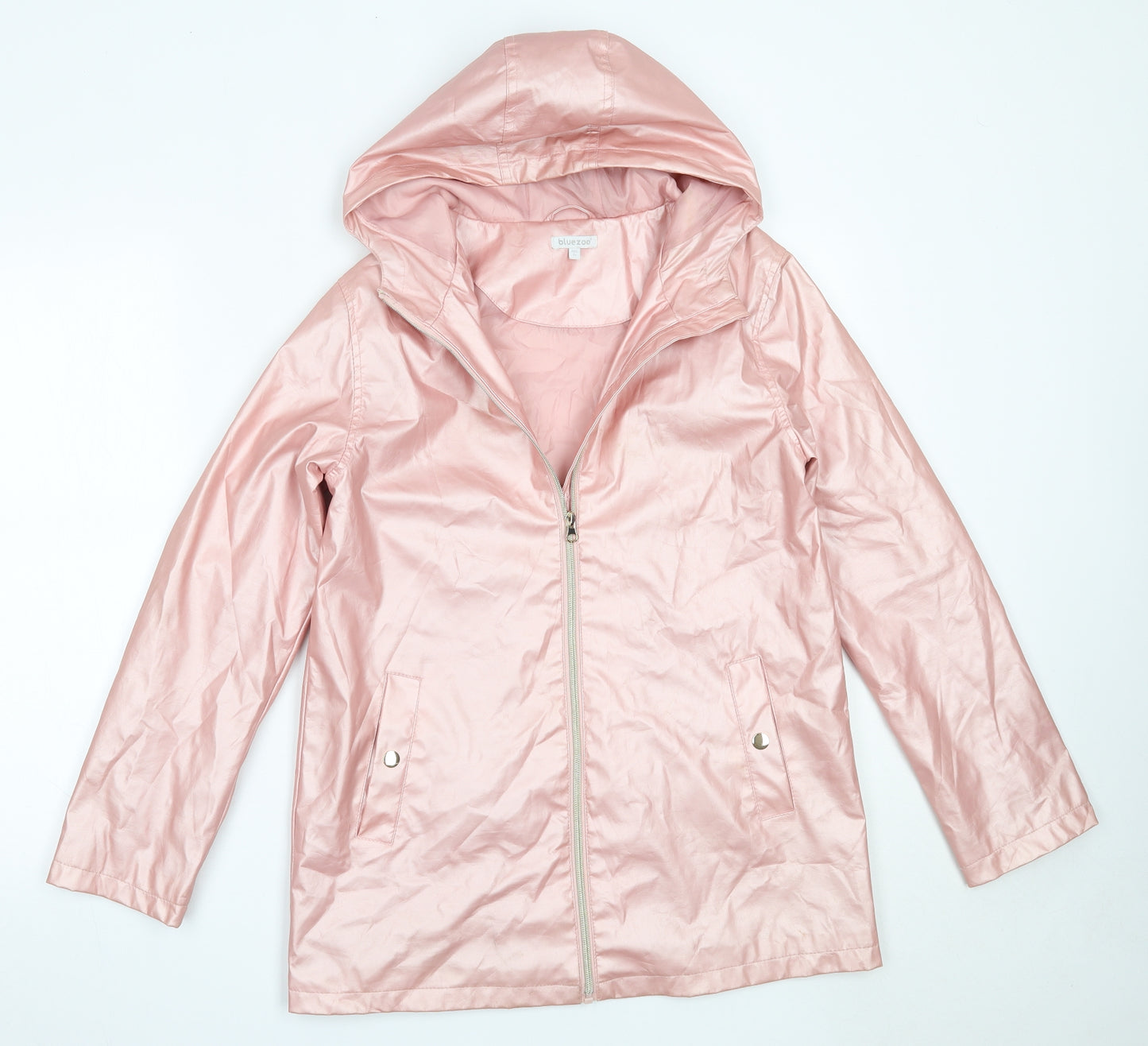 Blue Zoo Girls Pink   Rain Coat Coat Size 14 Years