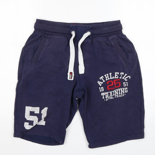 F&F Mens Blue   Sweat Shorts Size S L10 in Regular