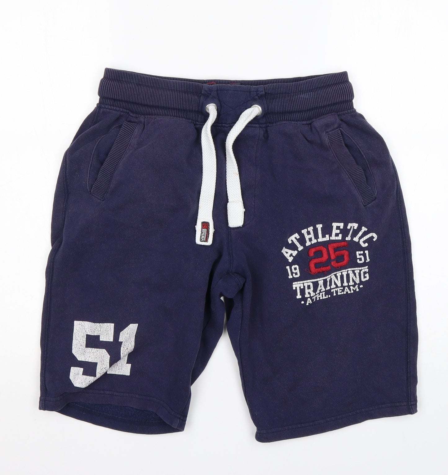 F&F Mens Blue   Sweat Shorts Size S L10 in Regular